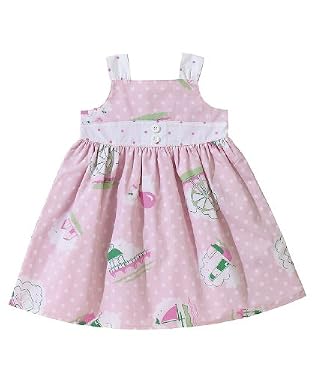 Beachcomber spot print dress 12-18months

