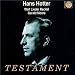Hans Hotter Wolf Lieder Recital