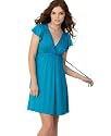 Soprano Flutter-Sleeve Knit Dress with Side Tie