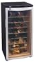 Haier HVFO42ABL 42-Bottle Wine Cellar, with Contoured Smoked Glass Door