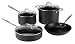 Emerilware Hard Anodized non stick 7 piece set with glass lids
