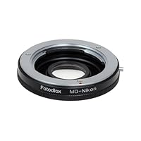 Fotodiox Lens Mount Adapter - Minolta MD, MC Rokkor Lens to Nikon Camera Adapter for Nikon D1, D2, D3, D3x, D3h, D100, D200, D300, D300s, D700, D40, D40x, D50, D60, D70, D70s, D80, D90, D3000, D3100, D5000, D7000