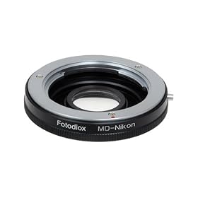 Fotodiox Lens Mount Adapter - Minolta MD, MC Rokkor Lens to Nikon Camera Adapter for Nikon D1,... by Fotodiox