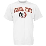 Florida State Seminoles (FSU) White Youth Bare Essentials T-shirt