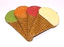 Pawsitively Gourmet Sorbet Cone Cookies for Dogs (Pack of 20)
