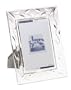 Oneida Laurus Frost 4-by-6-Inch Crystal Frame