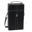 Milano Double Wine Bottle Black Box