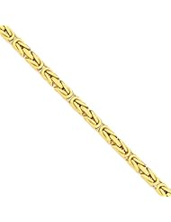 14k 6.50mm Byzantine Chain