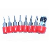Torx Driver Security Bits Set, 8 Pc. Small Sizes
