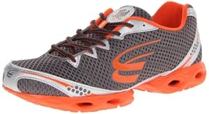 SPIRA Women's Stinger 2 Running Shoe,Charcoal/Orange/Metal,8 B US