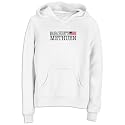 Sweatshirt Woman White " Elegant Flag Methuen " Massachusetts Usa City