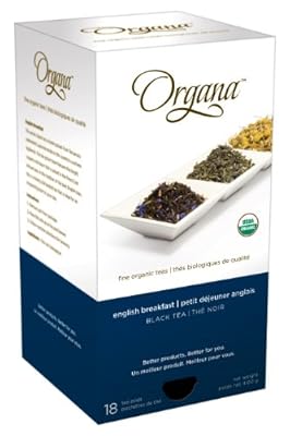 Organa ORG5020 English Breakfast Tea Pods, 18-count