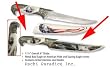 USA Eagle Soaring Knife With Stainless Steel Blade