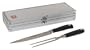 Wusthof Grand Prix II 2-Piece Carving Set in a Brushed-Aluminum Gift Chest