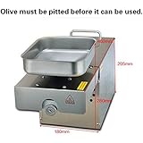 Automatic Small Oil Press Machine Stainless Steel Cold Hot Presser 110V