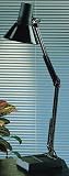 Micromark MM6595 Swing Arm Desk Light with Base and Clamp in Black