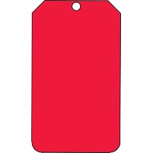 Accuform Signs TSS101PTP Danger Tag, "Do Not Use This Scaffold Keep Off" Front, Blank Back, Red RP-Plastic (Pack of 25)