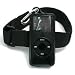 Incipio Black Leather Case with Arm Band for the Apple iPod Nano 1st Generation 1GB, 2GB, 4GB