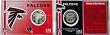 Atlanta Falcons NFL Team History Coin Card - Collectible Coin