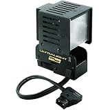 Anton Bauer UL2-28 Ultralight, Camera Mounted Light with 28 PowerTap Cable, Universal Mount & BAB 25 Watt Flood Lamp