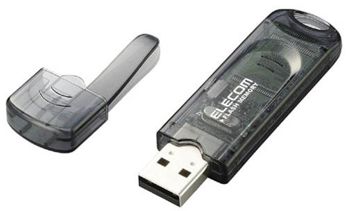 Cover image : ELECOM MF-FU2064AGT ソースネクスト社『いきなりPDF Professional』付！USB2.0&1.1フラッシュメモリ(64MB)