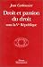 Book Droit et passion du droit: Sous la Ve Republique (Collection Forum)
