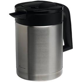 Capresso 4490 10-Cup Stainless-Steel Vacuum Replacement Carafe with Lid for Capresso ST600... by Capresso