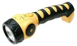 Small Dynamo Flashlight With Hand Crank Back-up Power