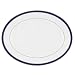 Lenox Federal Cobalt Platinum Bone China 16-Inch Oval Platter