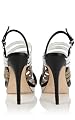 Color Contrast Strappy Sandal