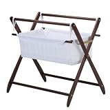 Cariboo Gentle Motions Bassinet in Mahogany
