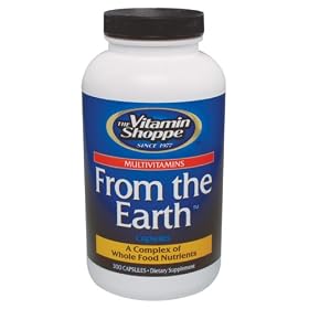 Vitamin Shoppe - From The Earth Caps, 300 capsules