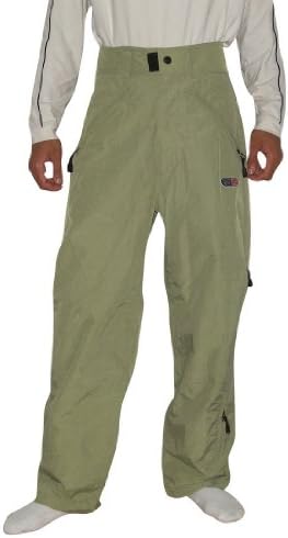 2 PIECE BONUS PACK: Green Mens STUSSY Waterproof Insulated Ski Snowboard / Snow Pants & Adidas Toque / Hat (Size: L)