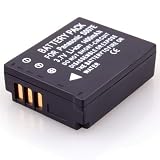 2 Rechargeable Battery for Panasonic LUMIX DMC-TZ1 DMC-TZ2 DMC-TZ3 DMC-TZ4 DMC-TZ5 CGAS007A/1B