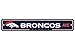NFL Denver Broncos Street Sign