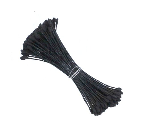 Stamens Small Hammerhead Dull Black Tip, Black Stem by GSA