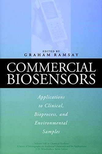 Commercial Biosensors: Applications to Clinical, Bioprocess, and Environmental SamplesFrom Wiley-Interscience