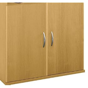 Light Oak Half Height Bookcase Door Kit Light Oak