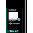 Moleskine 2012 18 Month Weekly Notebook Planner Black Hard Cover Large