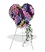 Purple Heart Funeral Flower Spray
