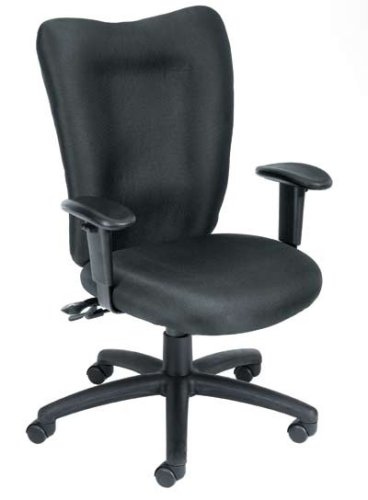Task Chair with Elegant Upholstered Styling (Gray) (48.5