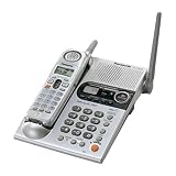 Remanufactured Panasonic KX-TG2355S 2.4 GHz DSS Cordless Phone with Talking Caller ID and Answering System (Silver)