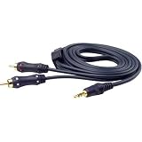 Phoenix Gold 3.5 Millimeter Mini to Stereo RCA cable 1.5 Meter