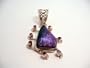 Charoite and Amethyst