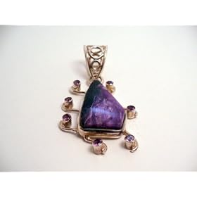 Charoite and Amethyst by 
