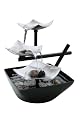 Homedics WFL-SLVS Envirascape Silver Springs Illuminated Relaxation Fountain with Natural Stones