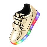Shinmax子供用光るシューズ　子供シューズ　キッズシューズ　ピカピカシューズ　LEDシューズ　子供スニーカー　光るスニーカー　キッズスニーカー　女の子光る靴　運動靴光る靴