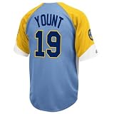 Robin Yount Milwaukee Brewers Majestic Wheelhouse Jersey