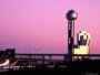 Reunion Tower and Hyatt Regency Hotel at Dusk, Dallas, United States of America Places Photographic Poster Print by Richard Cummins, 16x12