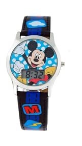 Disney Mickey Mouse LCD Digital Watch 41550A